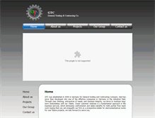Tablet Screenshot of gtc-eu.com